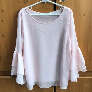H&M BELL SLEEVE TOP